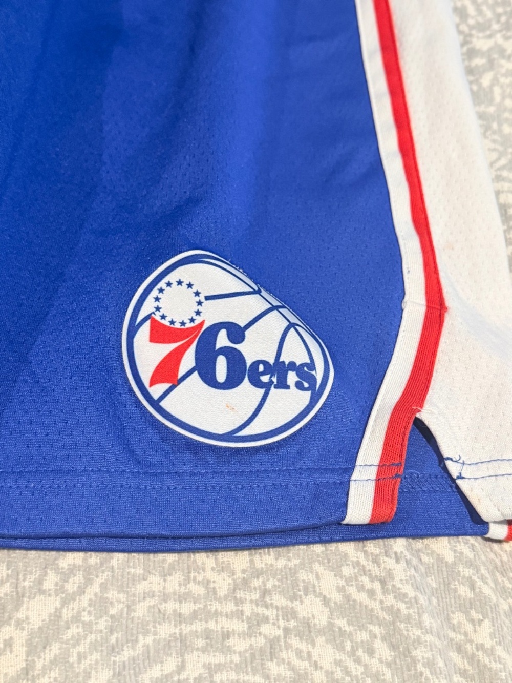 NBA Philadelphia 76ers Swingman Icon Edition Basketball Shorts - Men's Large